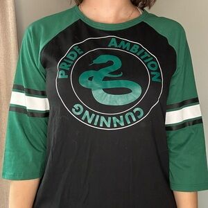 Harry Potter Slytherin House Top Like New